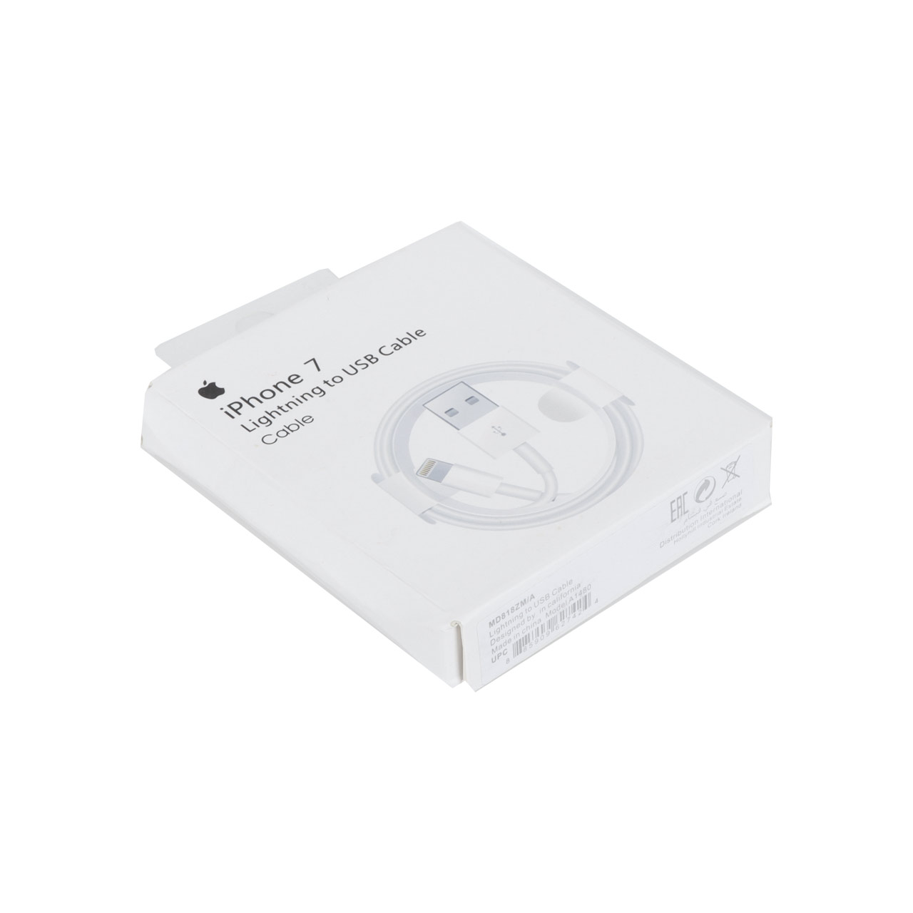 کابل شارژ آیفون 7 پک دار مدل MD818ZM/A 6ic - سفید (پک ناسالم) - فروشگاه ...