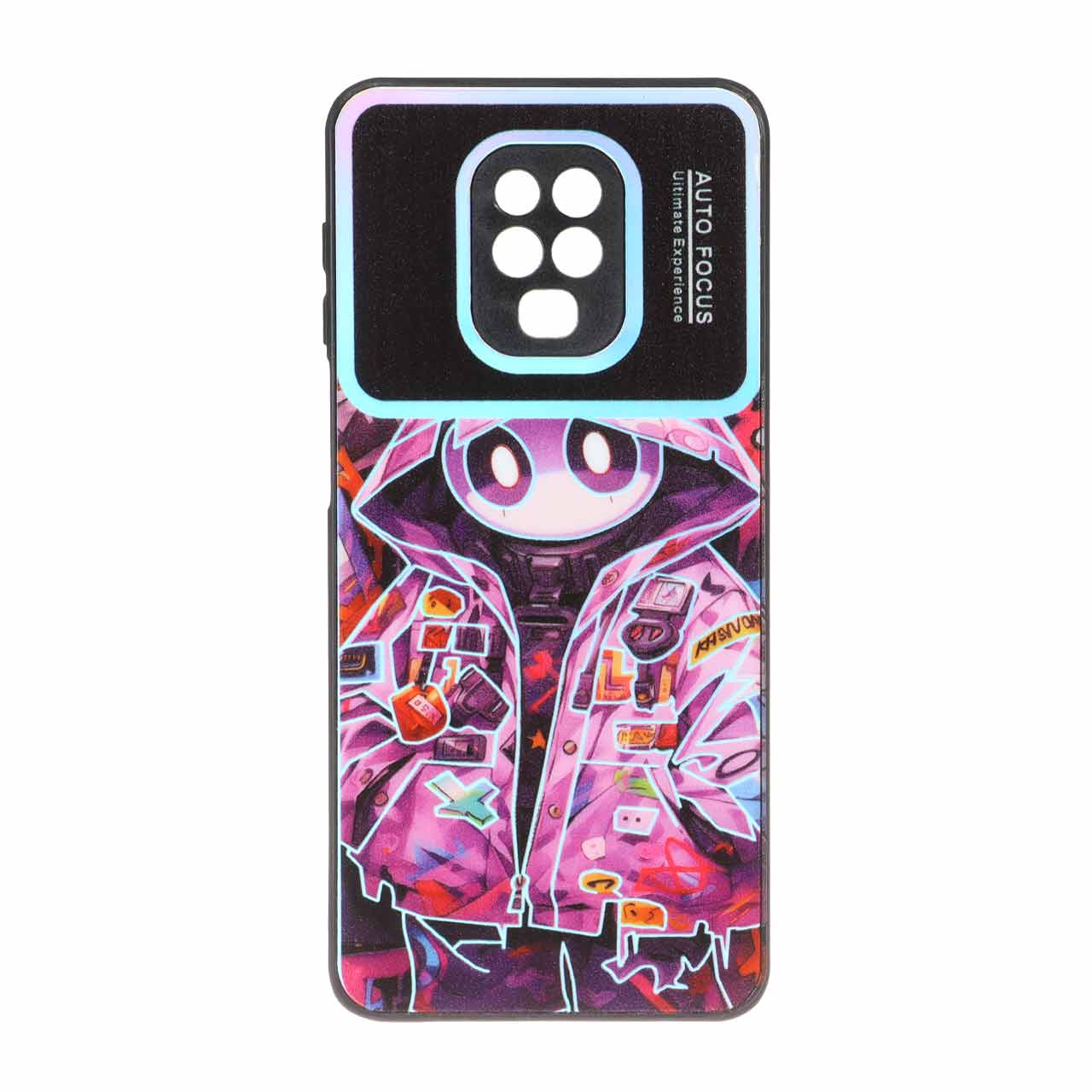 XINYEXIN Cover Per Xiaomi Redmi Note 9S / 9 Pro, Custodia Trasparente Con Motivo Astronauta, Antiurto In TPU Morbido