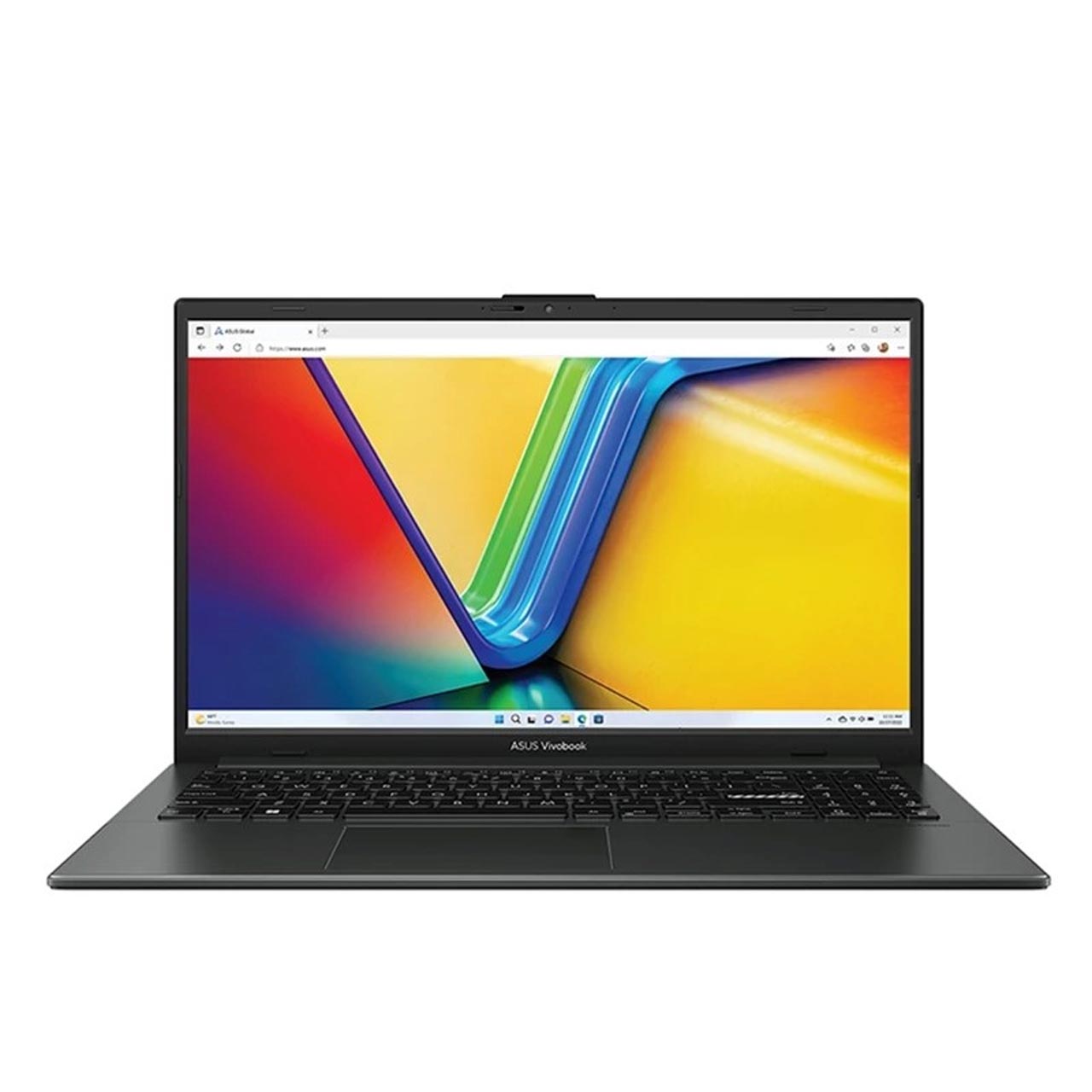 لپ تاپ ایسوس 15.6 اینچی FHD مدل AMD R5-7520U - VivoBook E1504FA-NJ287 رم 8GB حافظه 512GB SSD گرافیک Integrated - مشکی - Windows 11 به همراه کیف هدیه