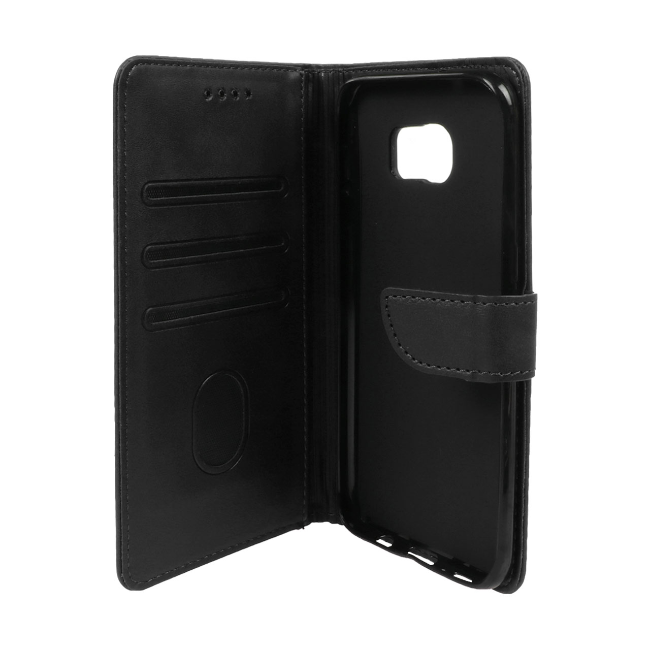 کیف موبایل مگنتی Samsung S7 Edge مشکی فروشگاه پنل فروشگاهی eways