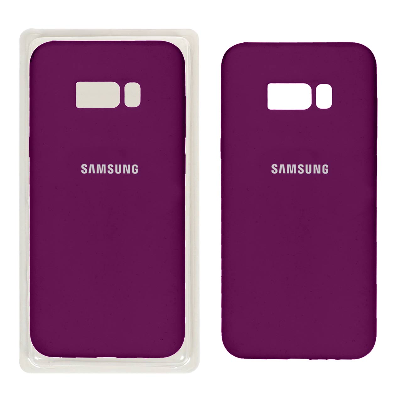 قاب سیلیکونی پاک کنی اورجینال Samsung S8 Plus - بنفش (پک اصلی ...