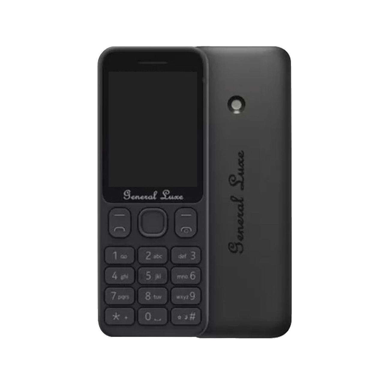 گوشی موبایل GLX مدل General Luxe 125 دو سیم کارت - مشکی